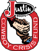 Justin Cowboy Crisis Fund logo