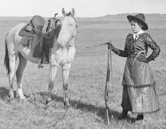 Nebraska cowgirl Sadie Austin