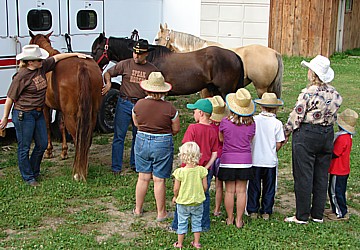 Calvary Pines Baptist Church western VBS