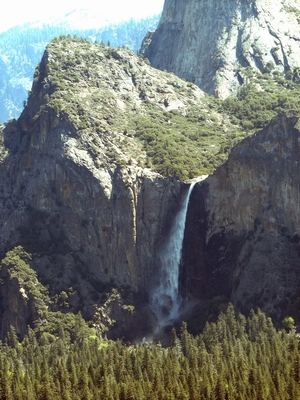 Bridal Veil Falls in Yosemite National Park