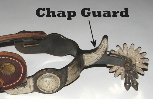 Chap guard on spur