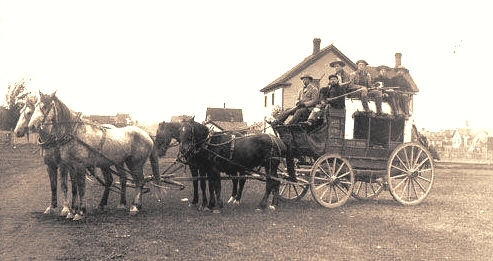 Medora to Deadwood stagecoach