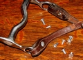 Chicago screws with headstall and bit
