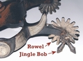 Rowel and jingle bobs