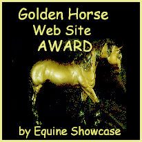 Equine Showcase Golden Horse Web Site Award
