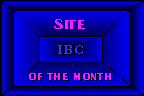 IBC April 2000 Site of the Month award