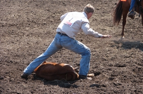 Calf roper Kyle Wilson