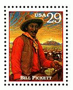 Bill Pickett Postage Stamp