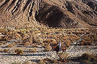 Riding near Palm Springs