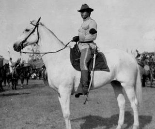 U.S. cavalryman with sabre