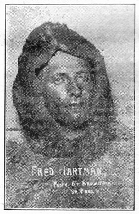 Fred Hartman -- from a 1917 newspaper